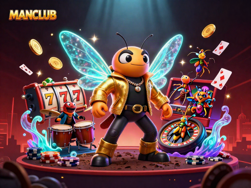 Engage with MANCLUB's exciting gambling adventure featuring dynamic gaming elements and stellar characters!