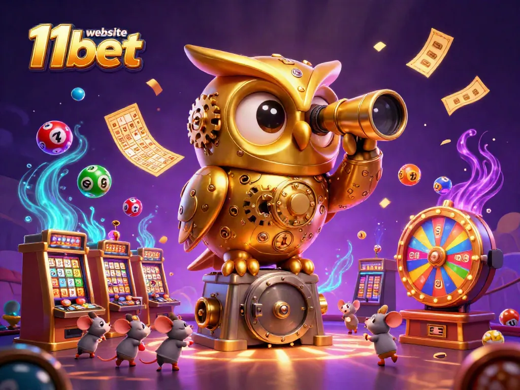 Play exciting games on the website 11bet with dynamic scenes filled with colorful casino elements