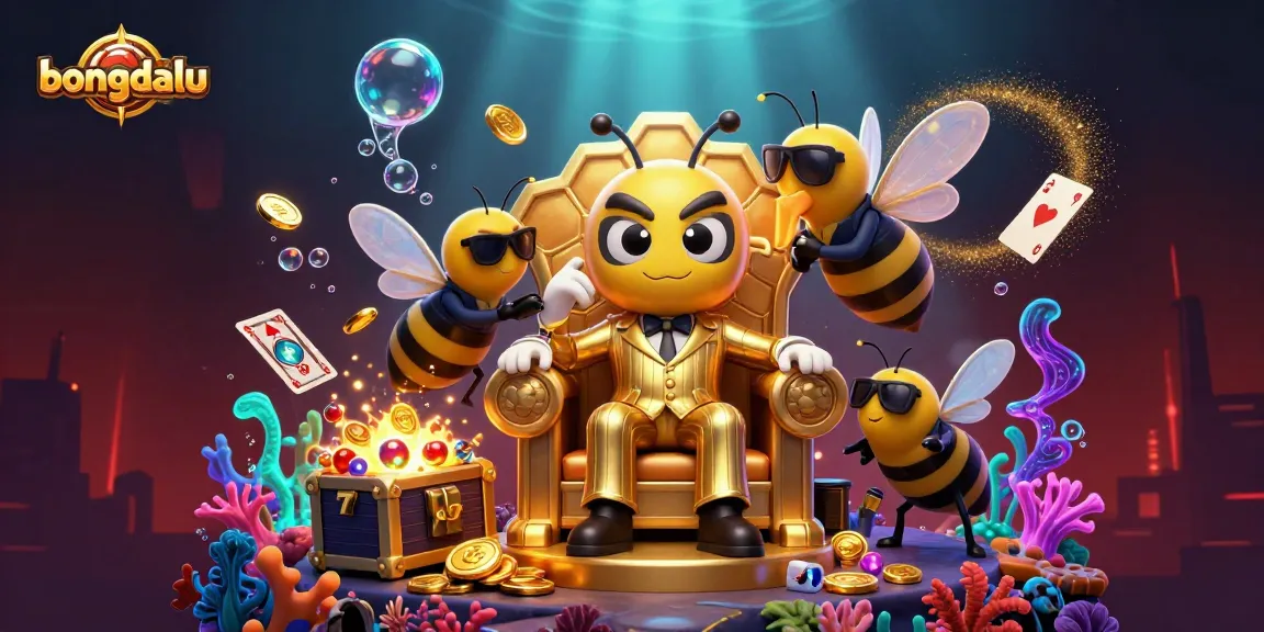 Bongdalu promotes winning strategies with an engaging 3D casino scene featuring dynamic elements.