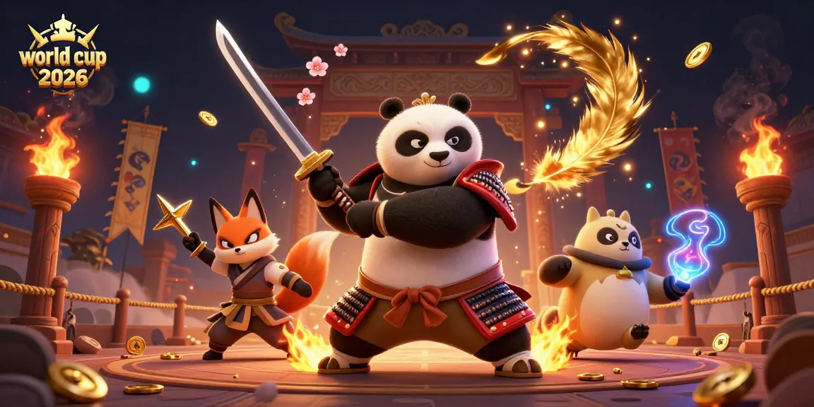 Engage with the world cup 2026 scene featuring vibrant characters and casino elements for exciting betting experiences.