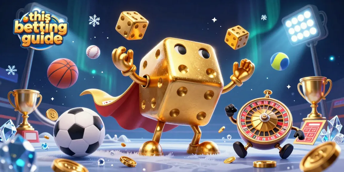 Engage with this betting guide featuring vibrant 3D sports betting action and dynamic gambling elements.